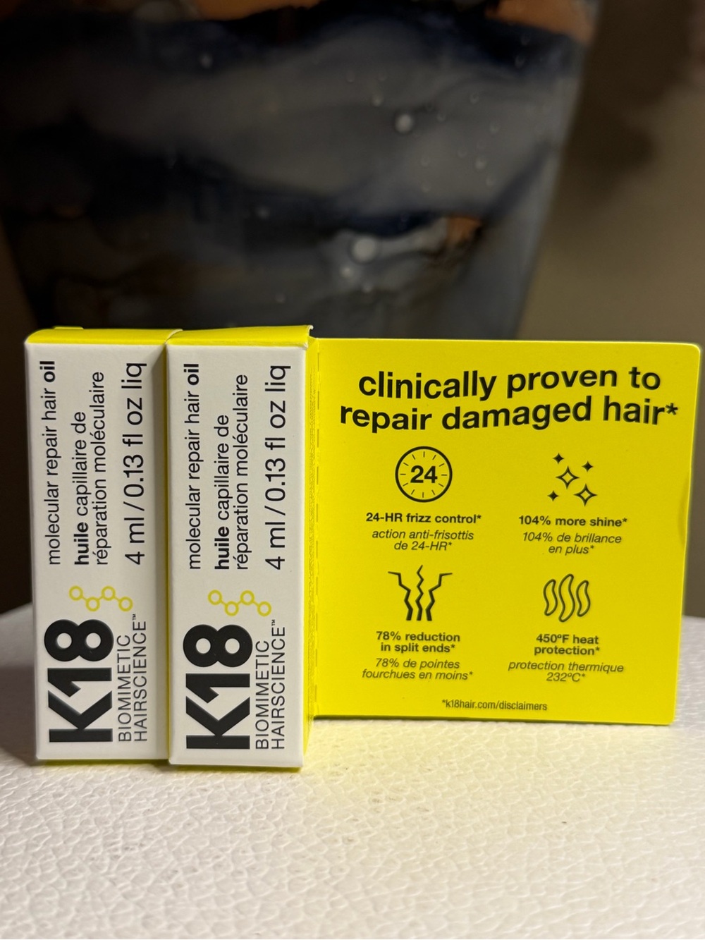 K18 Molecular Repair Hair Oil 2x 4ml